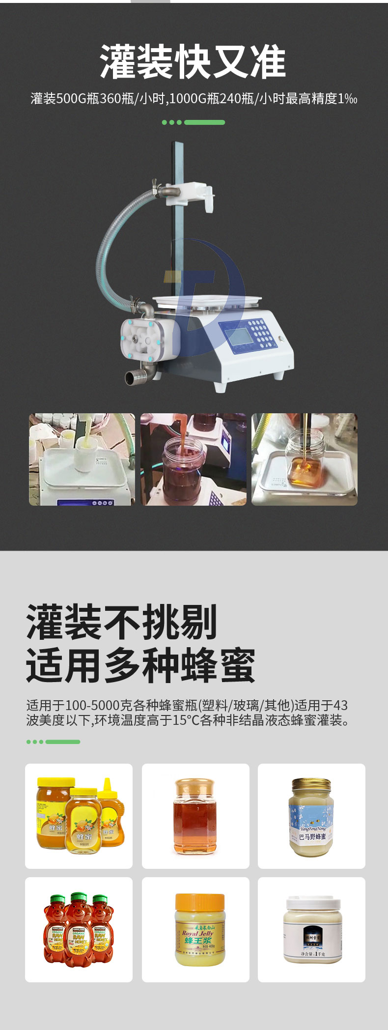 蜂蜜灌裝機(jī)五花八門該如何選擇？